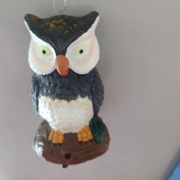 Owl 7-1/2" Motion Activated Hanging or Table Top # NEW - Picture 3 of 6